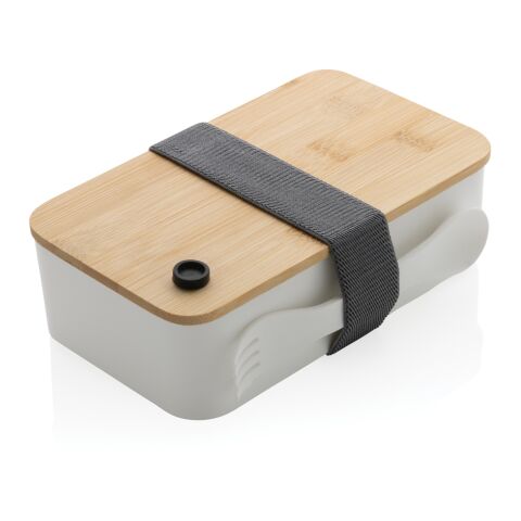 Lunchbox with bamboo lid, RCS-RPP White | No Branding | not available | not available