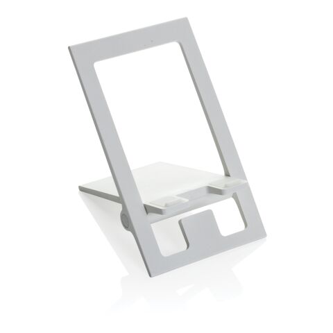 SnapStand RCS recycled plastic foldable phone stand white | No Branding | not available | not available