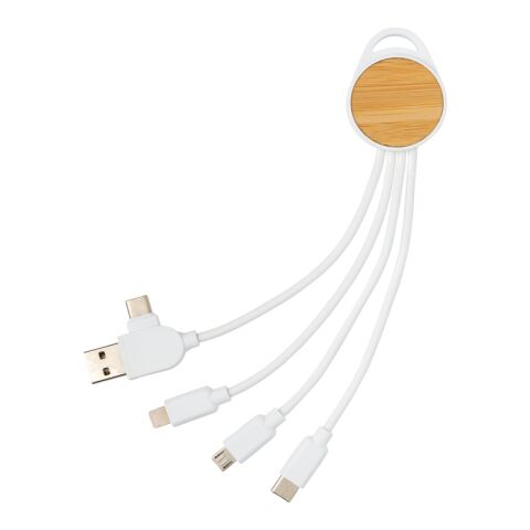 RCS recycled plastic Ontario 6-in-1 round cable White | No Branding | not available | not available