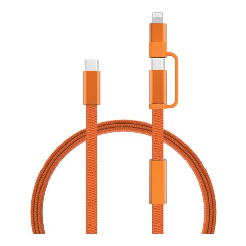Arc RCS 60W 120 cm 2-in-1 fast charging cable orange