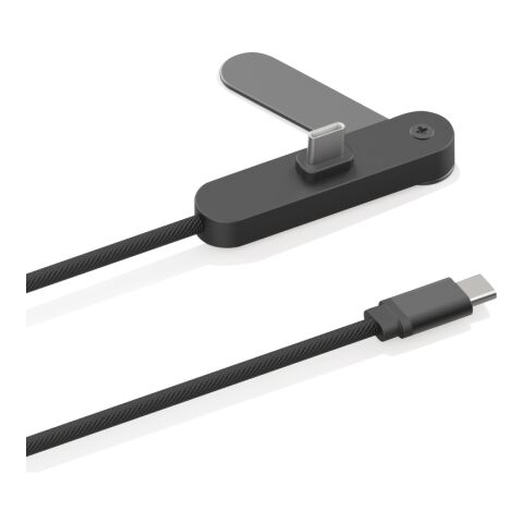 Aluvia RCS 65W PD Cable with adjustable phone stand black | No Branding | not available | not available
