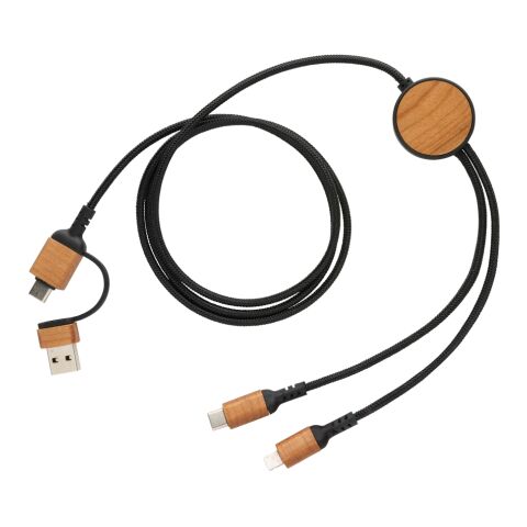 Ohio RCS certified recycled plastic 6-in-1 cable black | No Branding | not available | not available