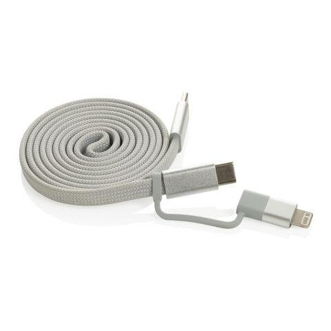 Arc RCS recycled Ultra-thin 60W 2 in 1 magnetic cable grey | No Branding | not available | not available