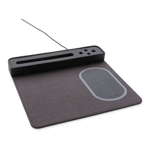 Air mousepad with 5W wireless charging and USB black | No Branding | not available | not available