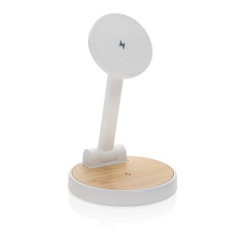 Ontario RCS rplastic 15W magnetic charging 2 in 1 stand white | No Branding | not available | not available