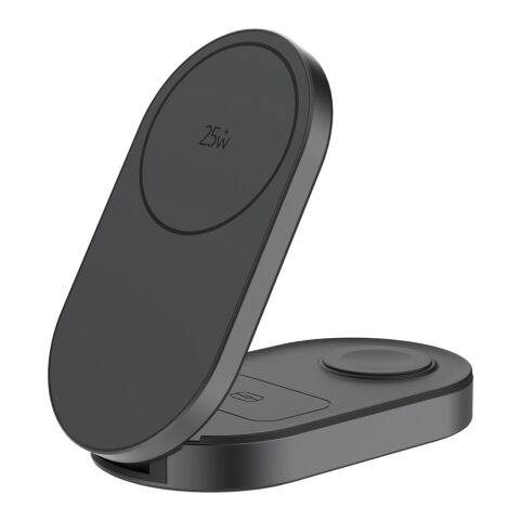 Quantum ultra-fast 3-in-1 25W Foldable Wireless Charger grey-black | No Branding | not available | not available