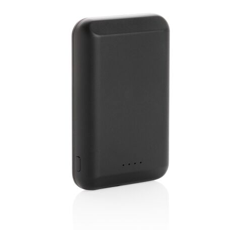 Magnetic 5.000 mAh 5W wireless powerbank black | No Branding | not available | not available