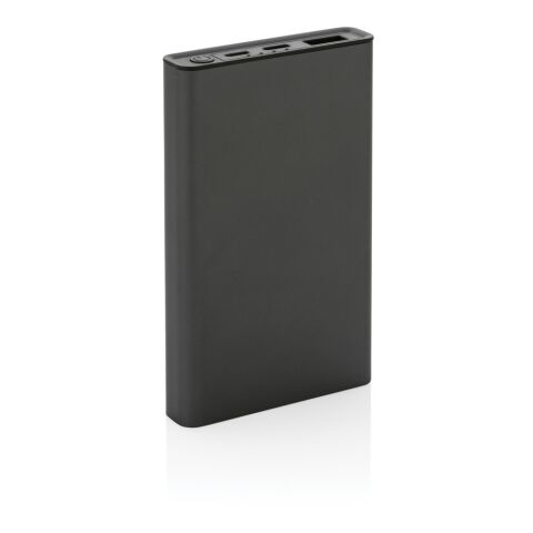 Terra RCS recycled aluminum powerbank 5.000 mAh grey | No Branding | not available | not available