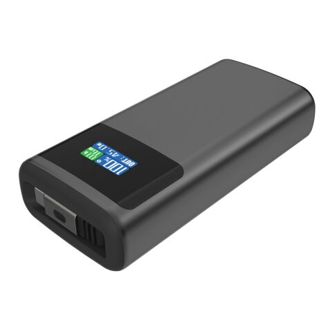 Quantum RCS ultra-fast PD45W 10.000mAh powerbank with screen grey-black | No Branding | not available | not available