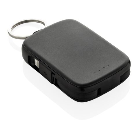 Nexo RCS keychain 2000 mah powerbank with integrated cables black | No Branding | not available | not available