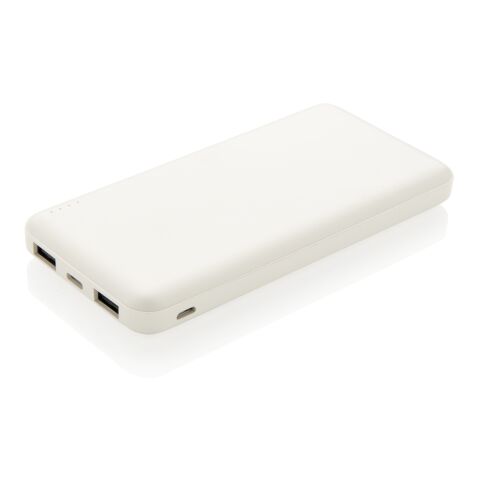 High Density 10.000 mAh Pocket Powerbank White | No Branding | not available | not available