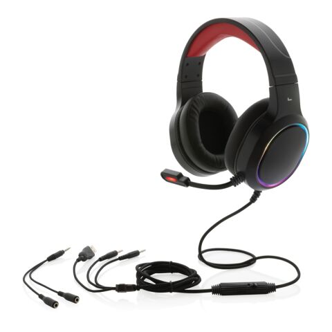 RGB gaming headset black | No Branding | not available | not available