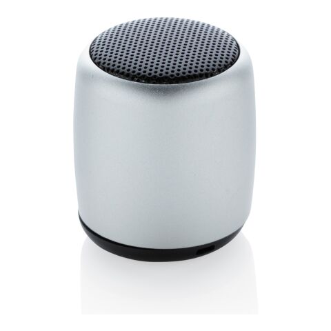 Mini aluminium wireless speaker silver | No Branding | not available | not available