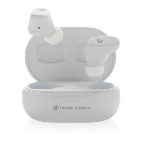 Urban Vitamin Gilroy hybrid ANC and ENC earbuds white | No Branding | not available | not available