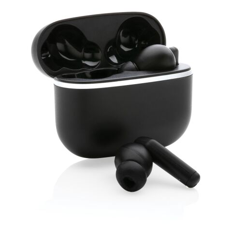 RCS recycled plastic Swiss Peak TWS earbuds 2.0 black | No Branding | not available | not available