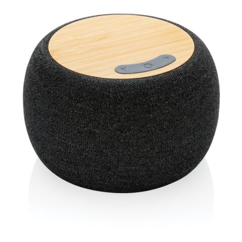 RCS Rplastic/PET FSC®bamboo 5W speaker anthracite | No Branding | not available | not available