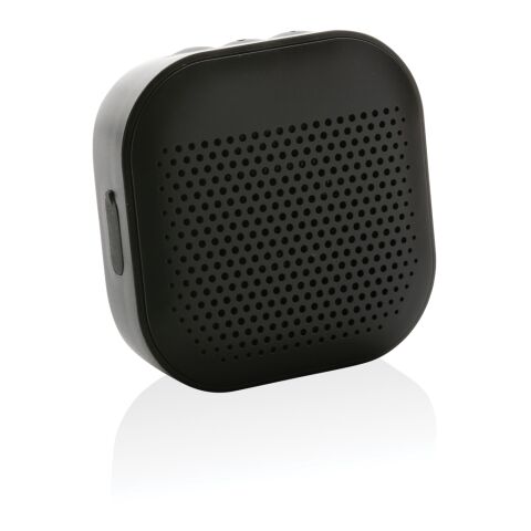 RCS recycled plastic Soundbox 3W speaker black | No Branding | not available | not available