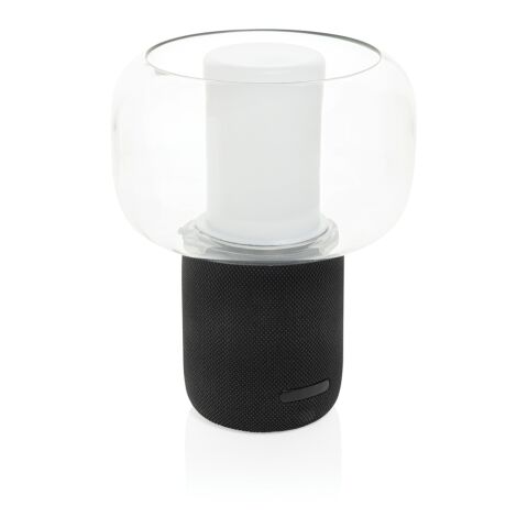 Lux RCS recycled plastic 10W speaker lamp black | No Branding | not available | not available