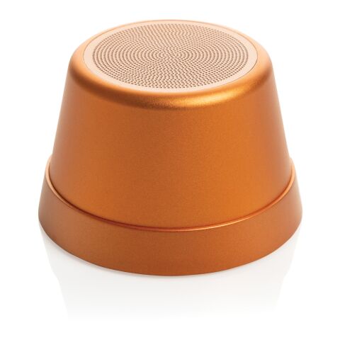Nivio RCS recycled aluminum magnetic 5W Speaker orange | No Branding | not available | not available