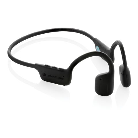 Urban Vitamin Glendale RCS rplastic air conductive headphone black | No Branding | not available | not available
