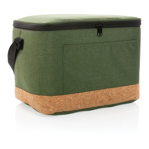 Impact AWARE RPET two tone cooler bag with cork detail green | No Branding | not available | not available | not available