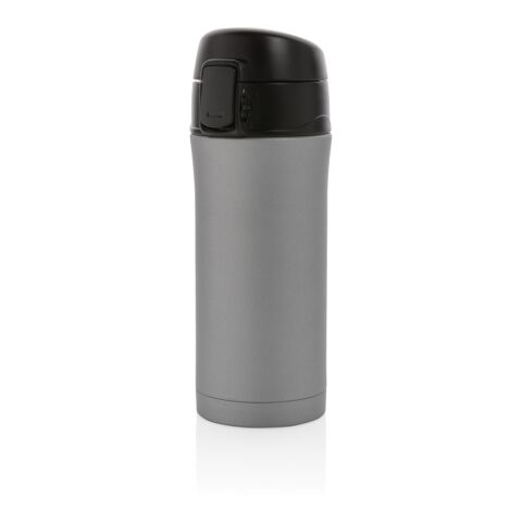 Metallic easy lock vacuum mug grey | No Branding | not available | not available