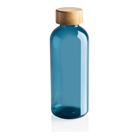 GRS RPET bottle with FSC bamboo lid blue | No Branding | not available | not available