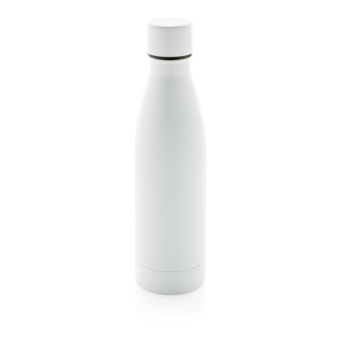 RCS Recycled stainless steel solid vacuum bottle white | No Branding | not available | not available
