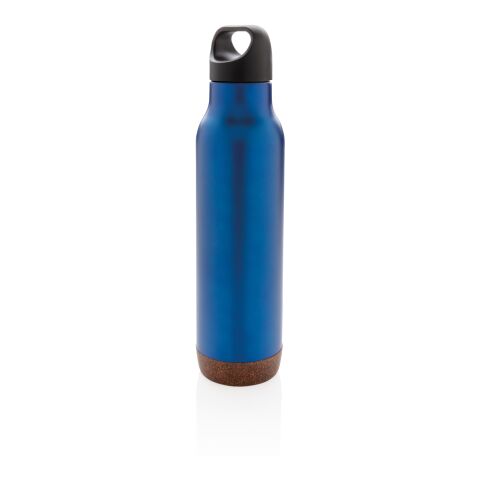 Cork leakproof vacuum flask blue | No Branding | not available | not available