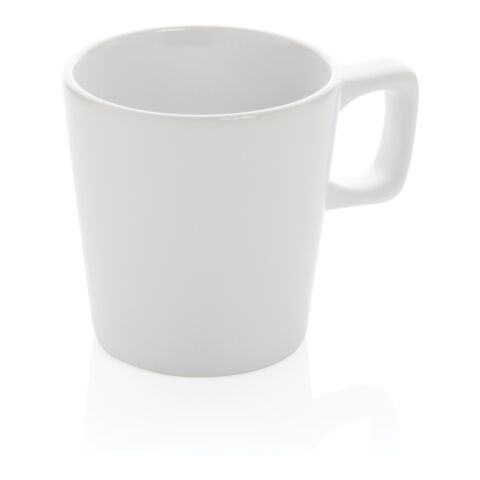Ceramic modern coffee mug white-white | No Branding | not available | not available