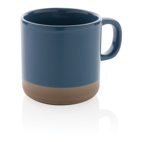 Glazed ceramic mug blue | No Branding | not available | not available