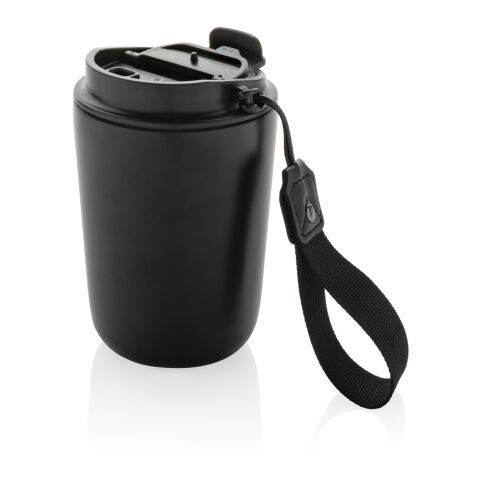 Cuppa RCS re-steel vacuum tumbler with lanyard black | No Branding | not available | not available