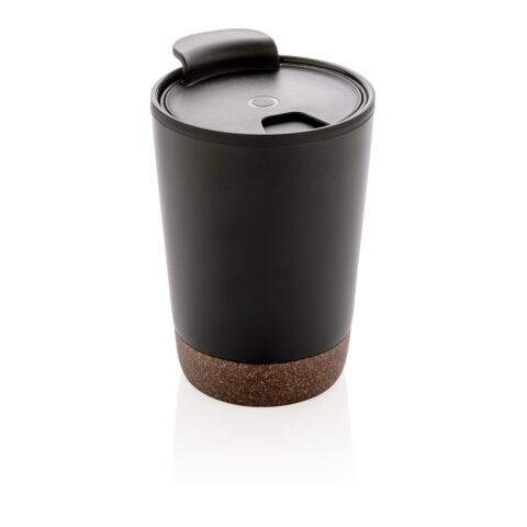 Cork coffee tumbler black | No Branding | not available | not available