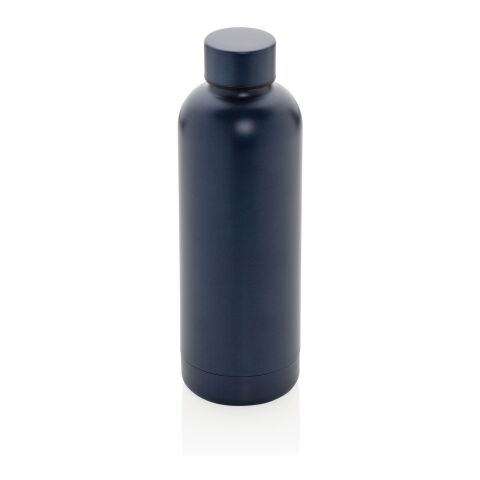 Recycled stainless steel Impact vacuum bottle blue | No Branding | not available | not available