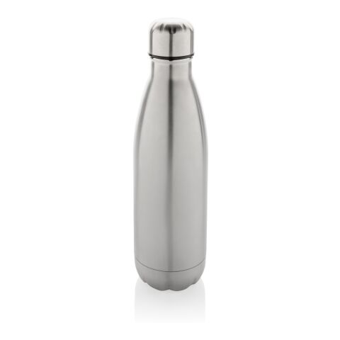 Eureka RCS certified recycled stainless steel water bottle silver | No Branding | not available | not available