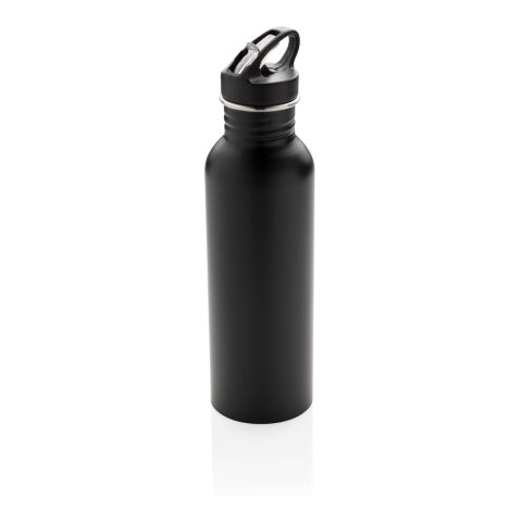 Deluxe stainless steel activity bottle black | No Branding | not available | not available