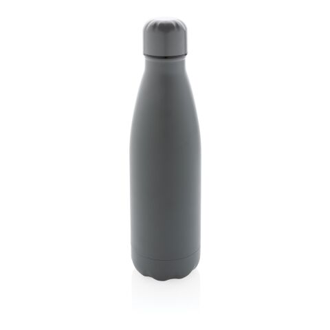 Solid colour vacuum stainless steel bottle 500 ml grey | No Branding | not available | not available