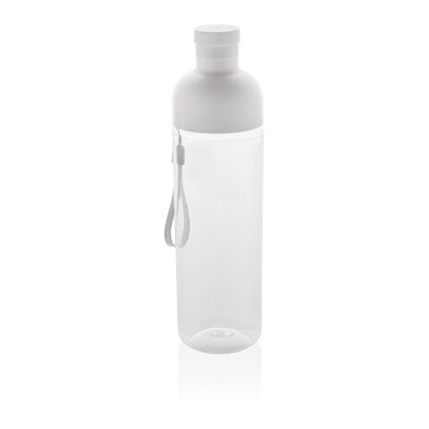 Impact RCS recycled PET leakproof water bottle 600ml white | No Branding | not available | not available