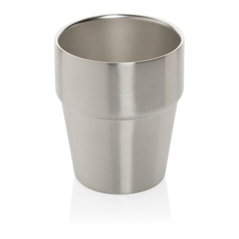 Clark RCS double wall coffee cup 300ML silver | No Branding | not available | not available