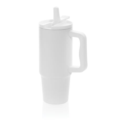 Embrace Leakproof RCS recycled stainless steel tumbler 900ml White | No Branding | not available | not available