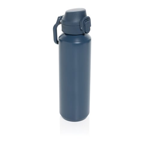 Via RCS Re-steel lockable sport bottle 600ML navy | No Branding | not available | not available