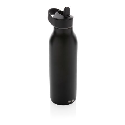 Avira Ara RCS Re-steel fliptop water bottle 500ml black | No Branding | not available | not available