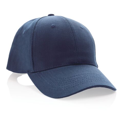 Impact 6 panel 280gr Recycled cotton cap with AWARE™ tracer navy | No Branding | not available | not available | not available