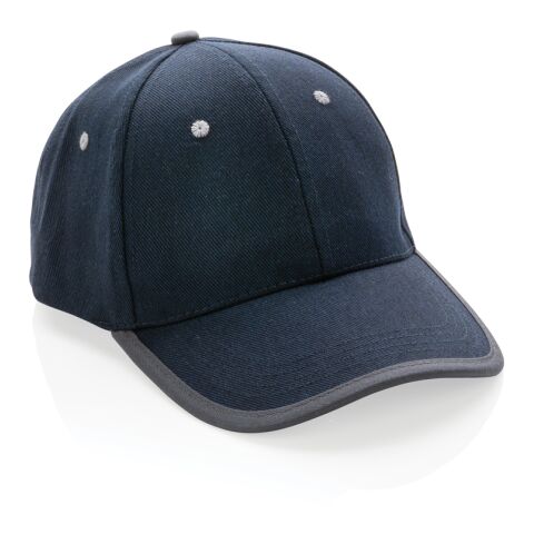 Impact AWARE™ Brushed rcotton 6 panel contrast cap 280gr navy | No Branding | not available | not available | not available