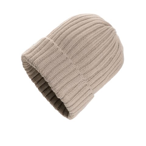 Kennedi AWARE™ Polylana® beanie with large rib desert | No Branding | not available | not available | not available