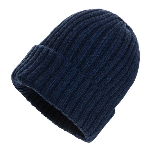 Kennedi AWARE™ Polylana® beanie with large rib navy | No Branding | not available | not available | not available