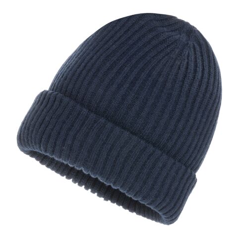 Impact AWARE Polylana double knitted beanie navy | No Branding | not available | not available | not available