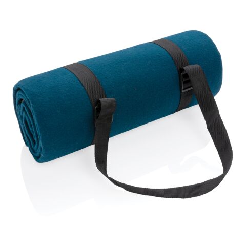 Impact AWARE™ RPET picnic blanket navy | No Branding | not available | not available