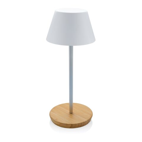 Pure Glow RCS usb-rechargeable recycled plastic table lamp White | No Branding | not available | not available