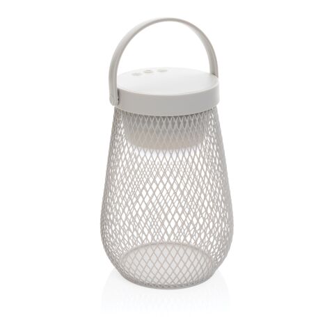 Aurora RCS recycled plastic USB re-chargeable table lamp grey | No Branding | not available | not available